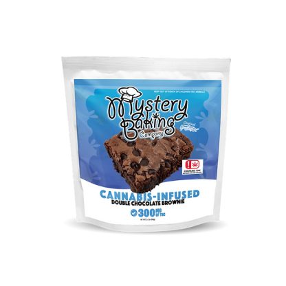 Mystery Baking Company Double Chocolate Brownie - 300mg THC